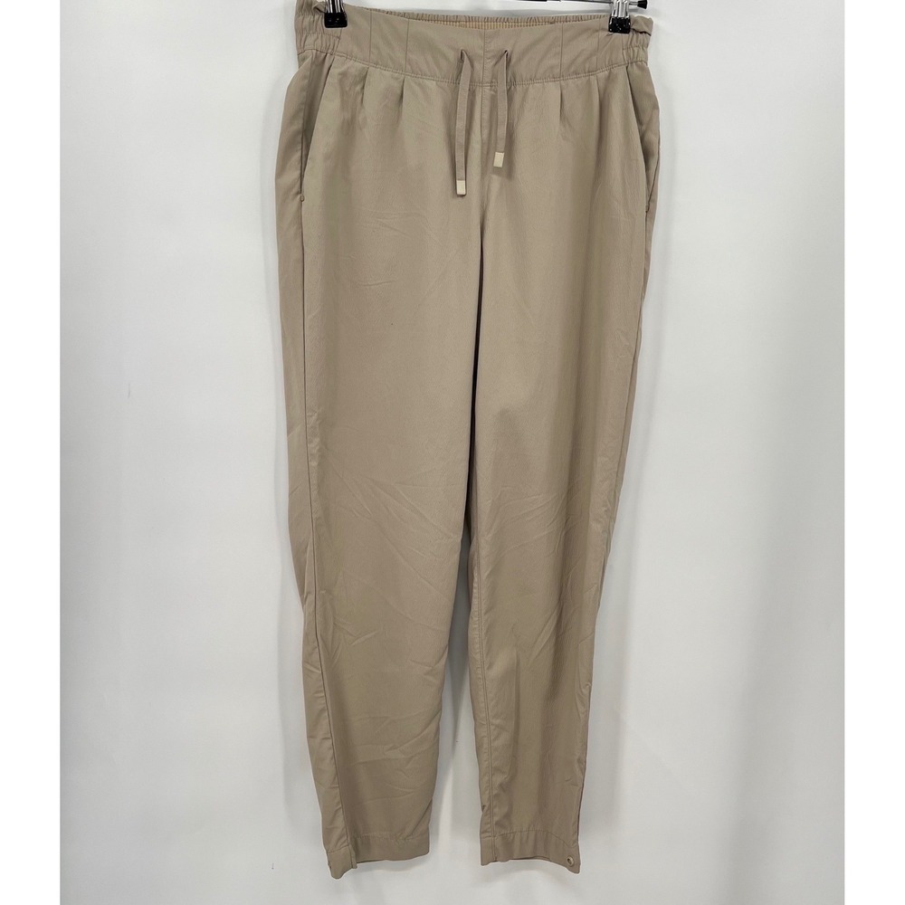 REI Co-op Savanna Trails Pants Womens Small Tan Hiking Joggers Lightweight